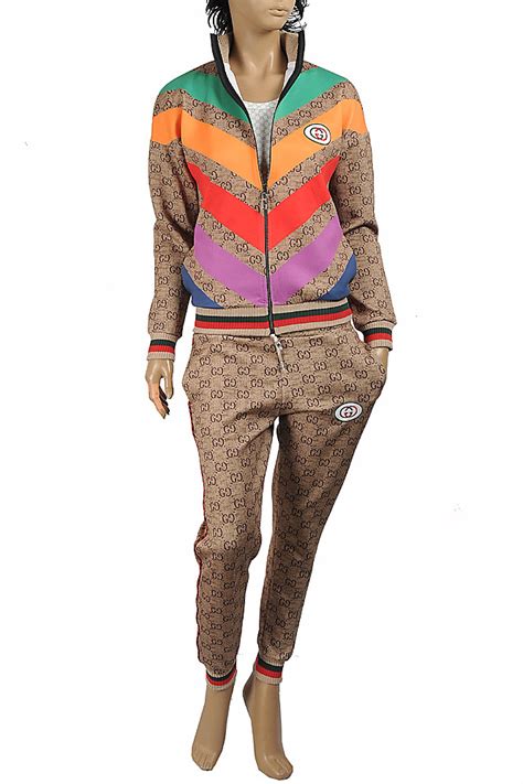 gucci womens suit|gucci jogging suit women.